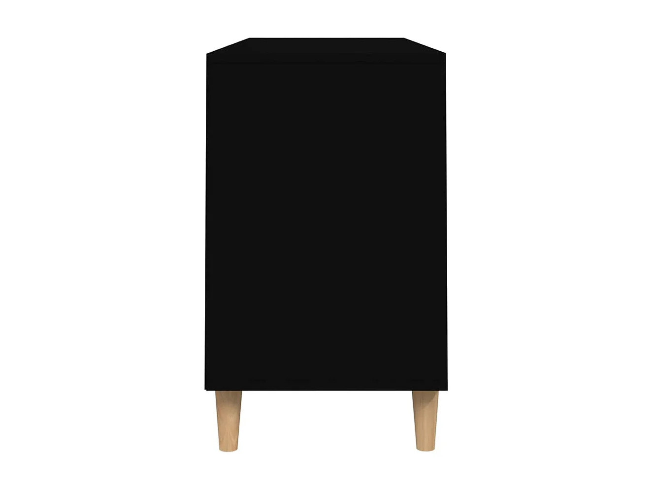 vidaXL Armoire à chaussures Noir 102x36x60 cm Bois d'ingénierie