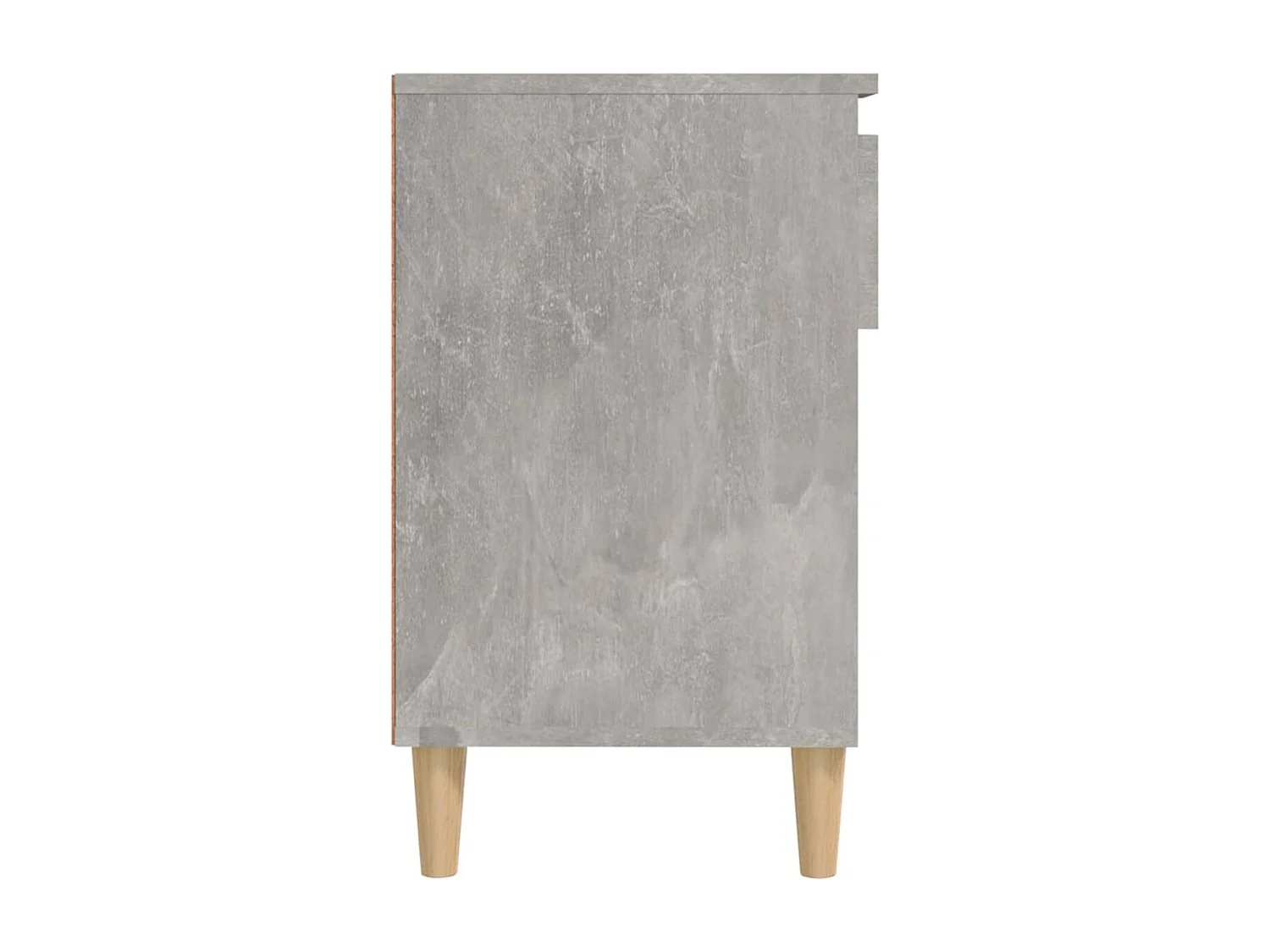 Schuhregal Betongrau 102x36x60 cm Holzwerkstoff