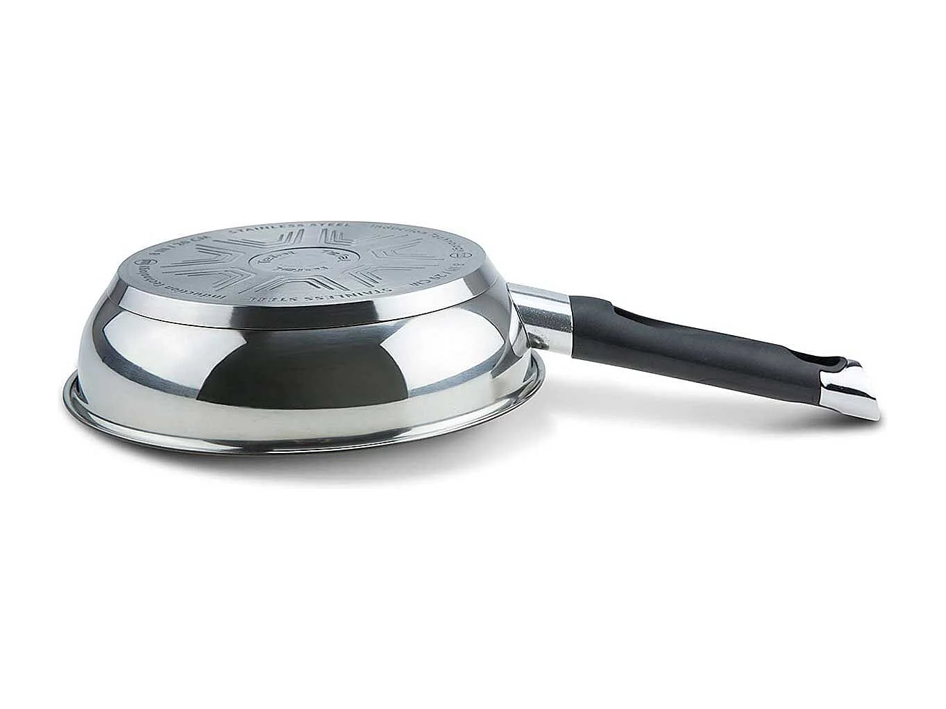 Sartén Emotion Tefal acero inoxidable Full Induction inox Ø18 cm