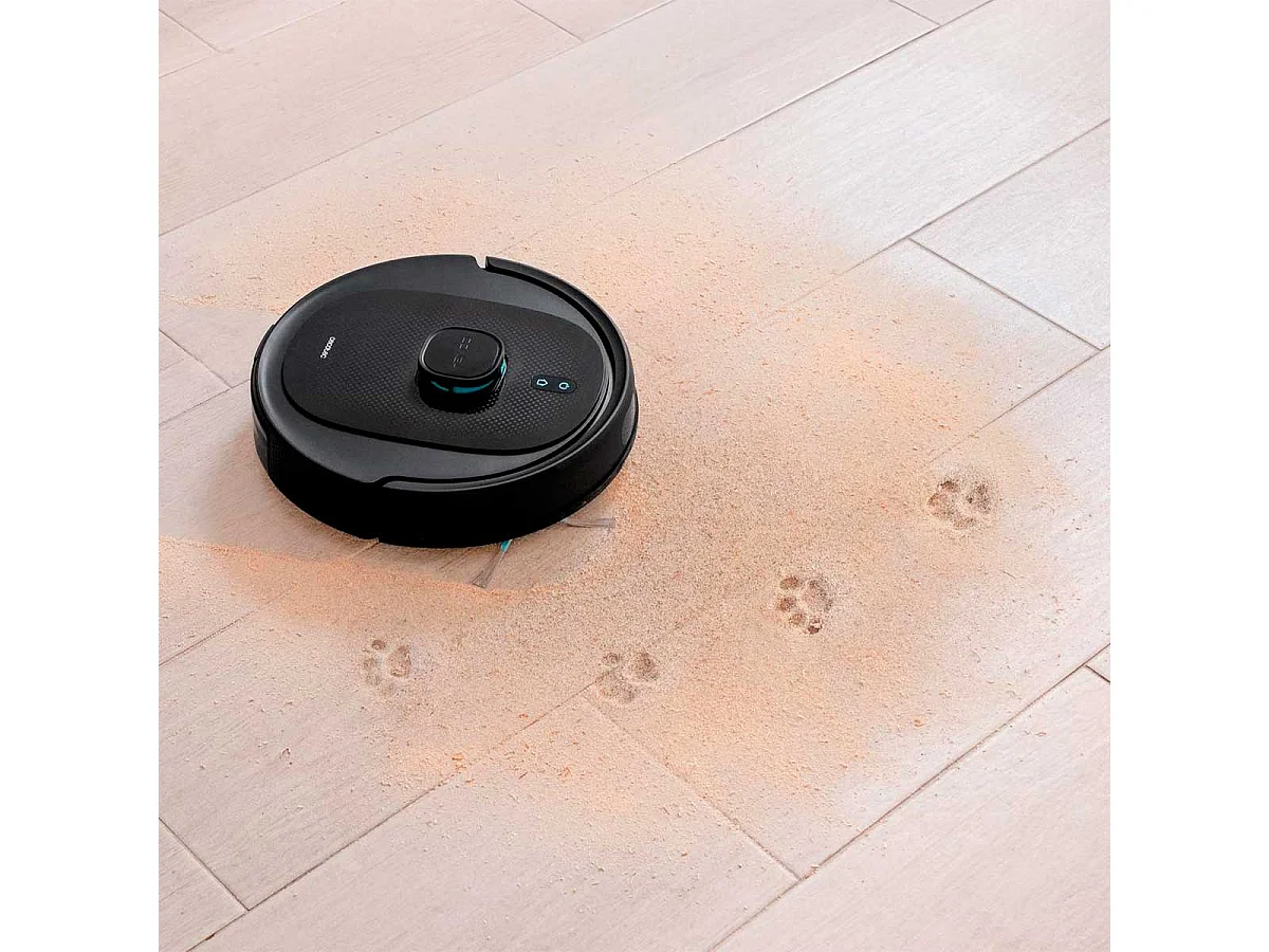 Robot aspirador Cecotec Conga 7490 Immortal X-Treme 2600Pa 4 en 1 conexión WiFi negro