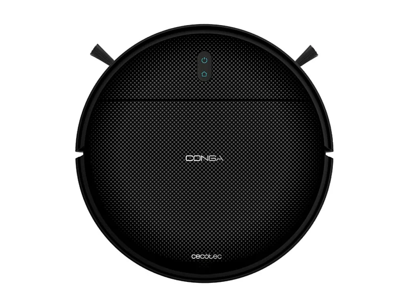 Robot aspirador Cecotec Conga 999 Map Genesis 2000Pa 2 cepillos laterales negro