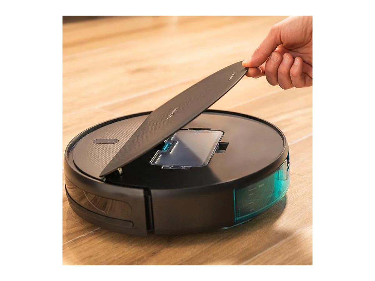 Robot aspirador Cecotec Conga 999 Map Genesis 2000Pa 2 cepillos laterales negro