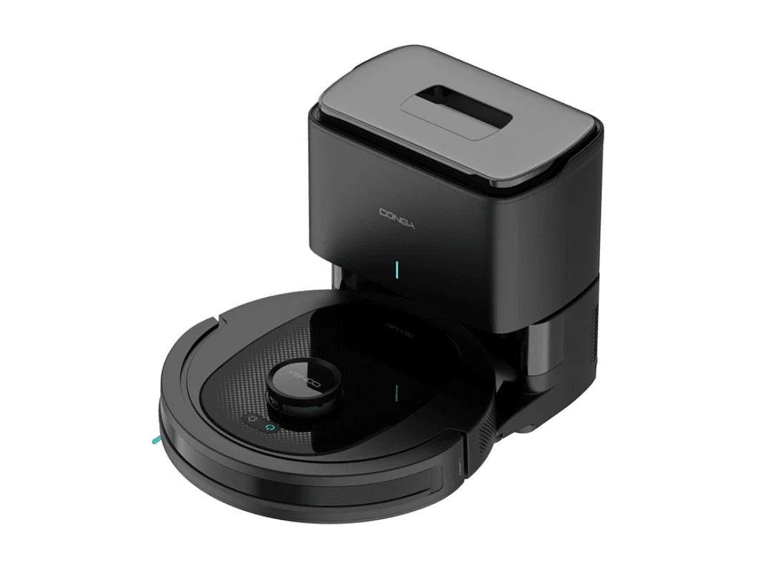 Robot aspirador Cecotec Conga 8490 Ultimate Ultra Power Home 7000Pa 4 en 1 + base autovaciado negro
