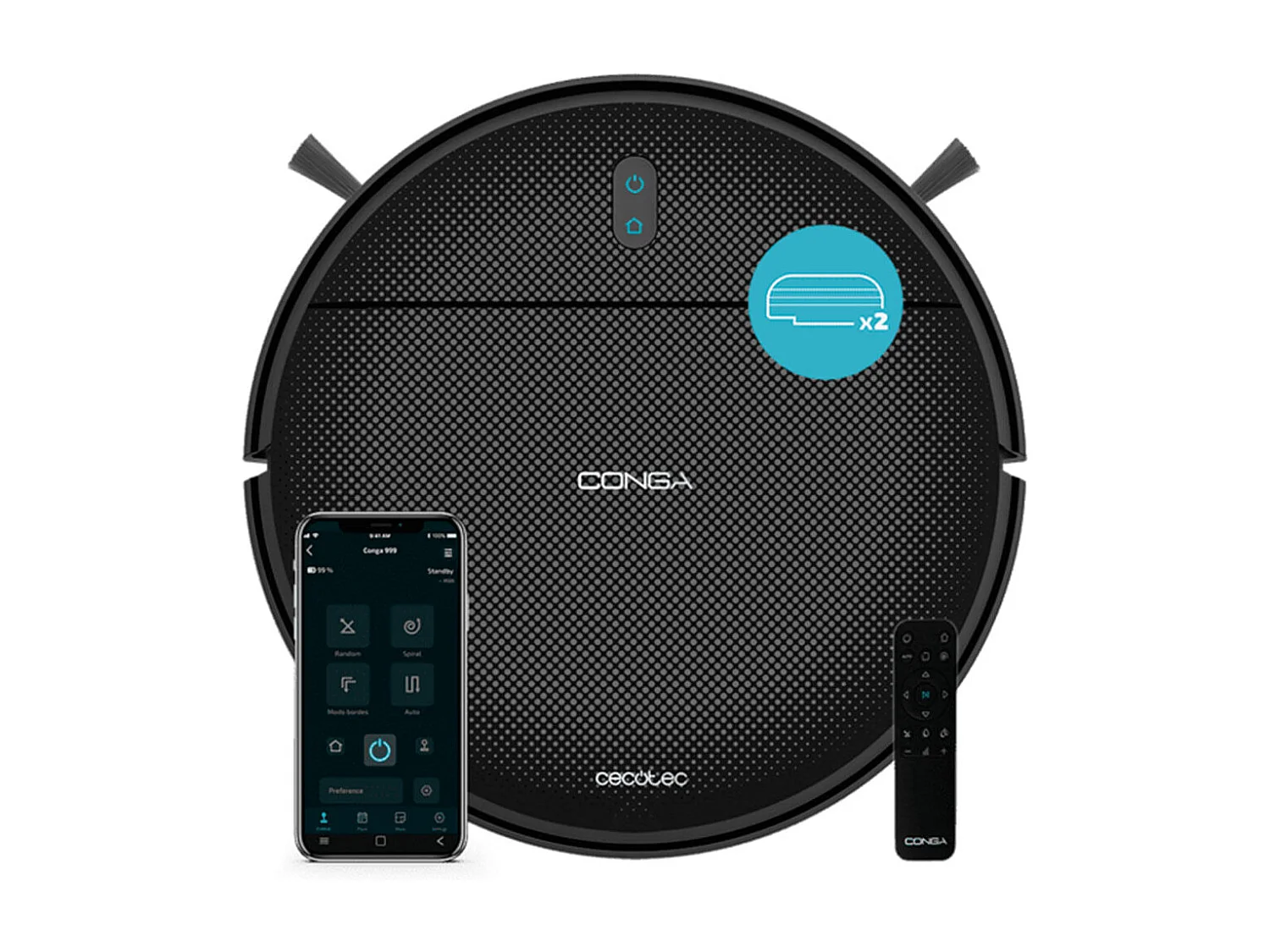 Cecotec Conga 999 Origin X-Treme Noir