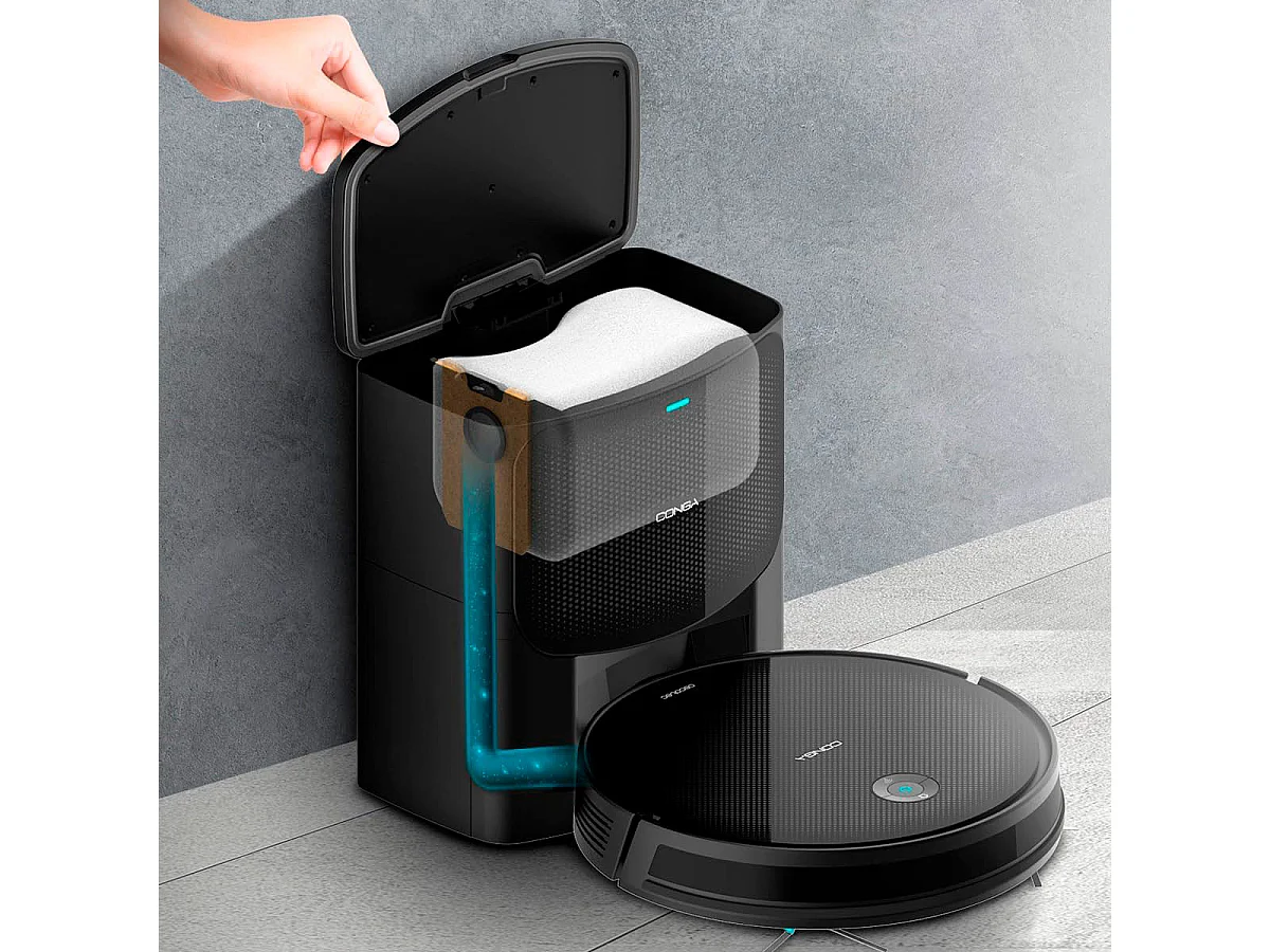 Cecotec 08609 robot aspirateur 3 L Sac à poussière Noir