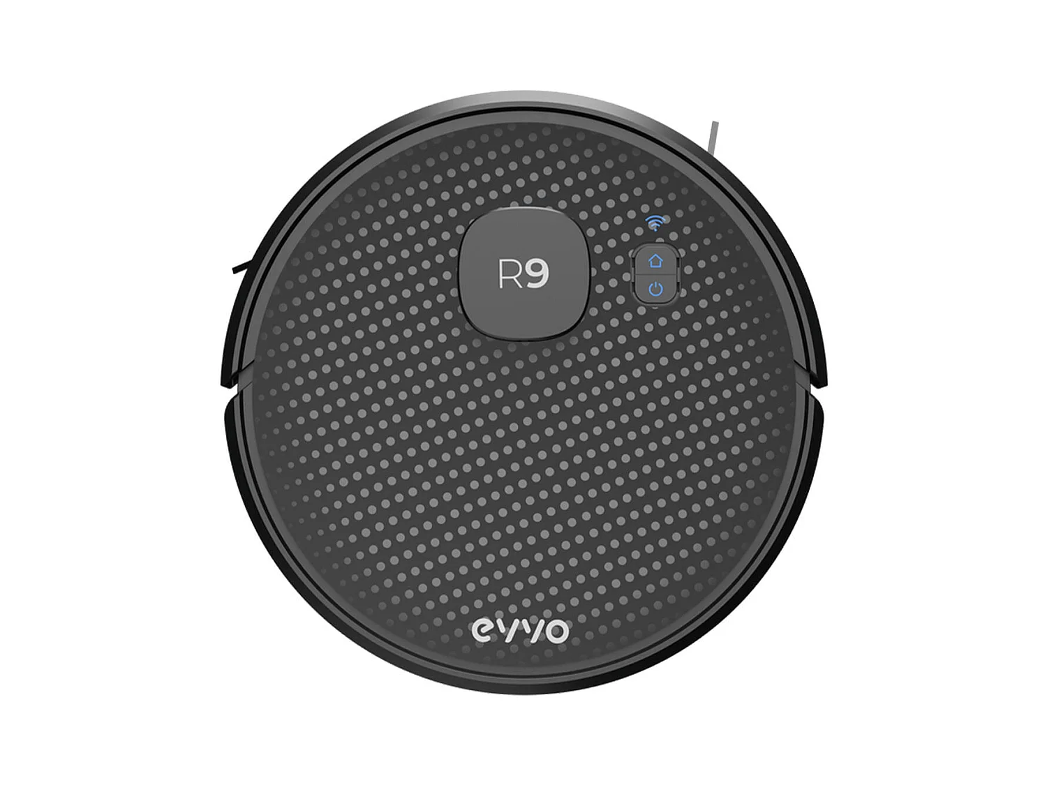 Robot aspirador Evvo R9 Láser 3000Pa 4 en 1 con base de autovaciado WiFi negro