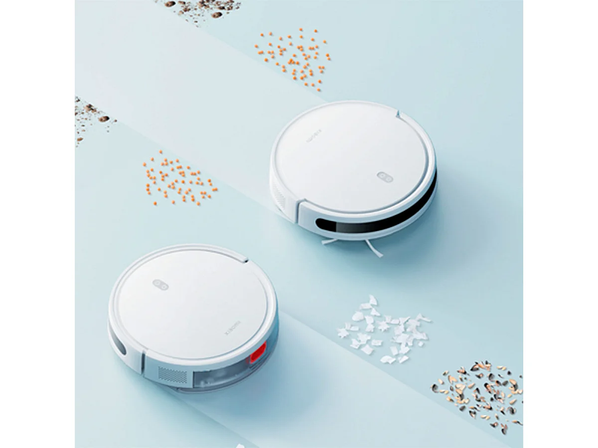 Robot aspirador Xiaomi Robot Vacuum E10 4000Pa 3 en 1 conexión WiFi blanco