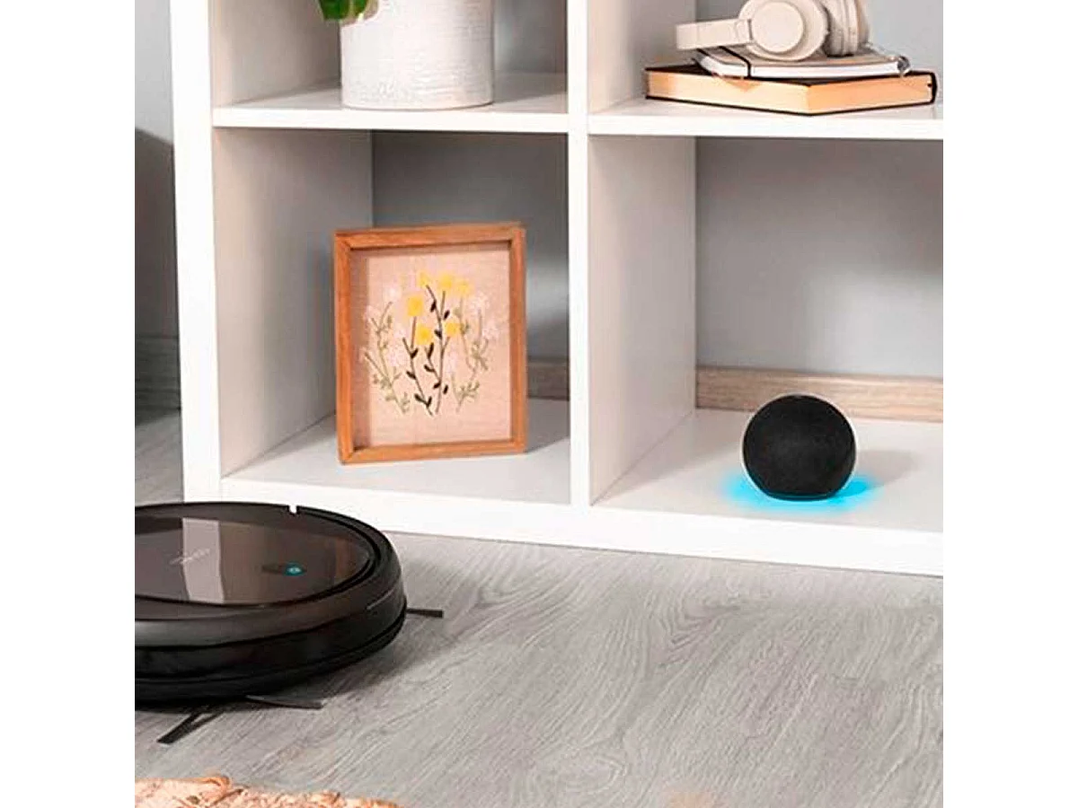 Robot aspirador Cecotec Conga Perfect & Clean Connected Titanium 4 en 1 negro