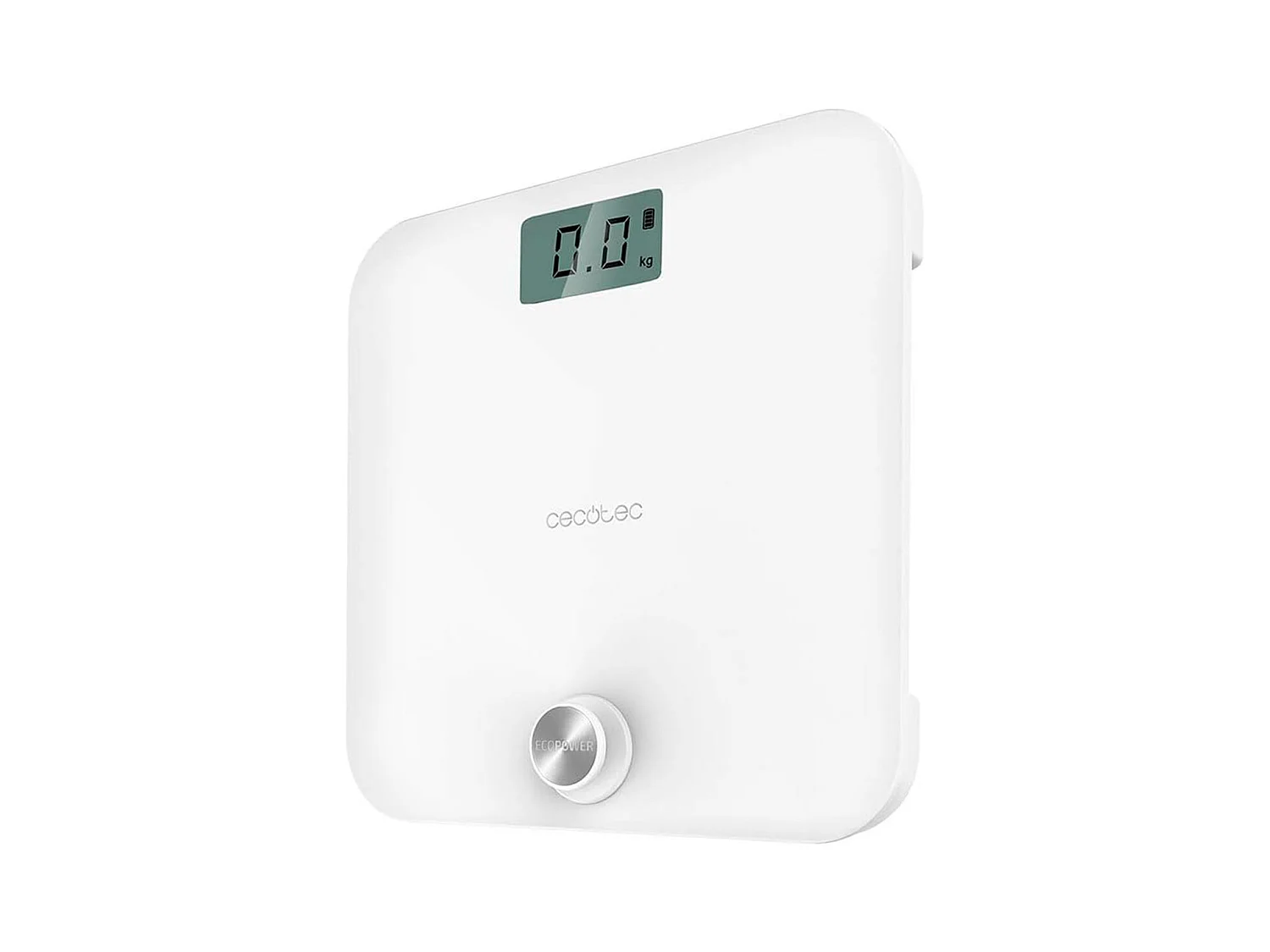 Báscula de baño Cecotec Surface Precision EcoPower 10000 Healthy 180kg sin pilas blanco