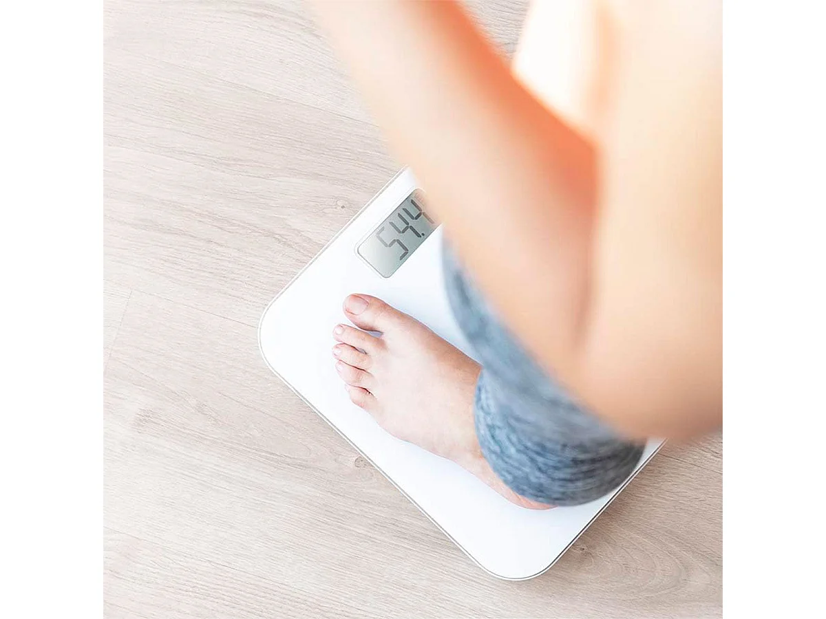 Báscula de baño Cecotec Surface Precision EcoPower 10000 Healthy 180kg sin pilas blanco