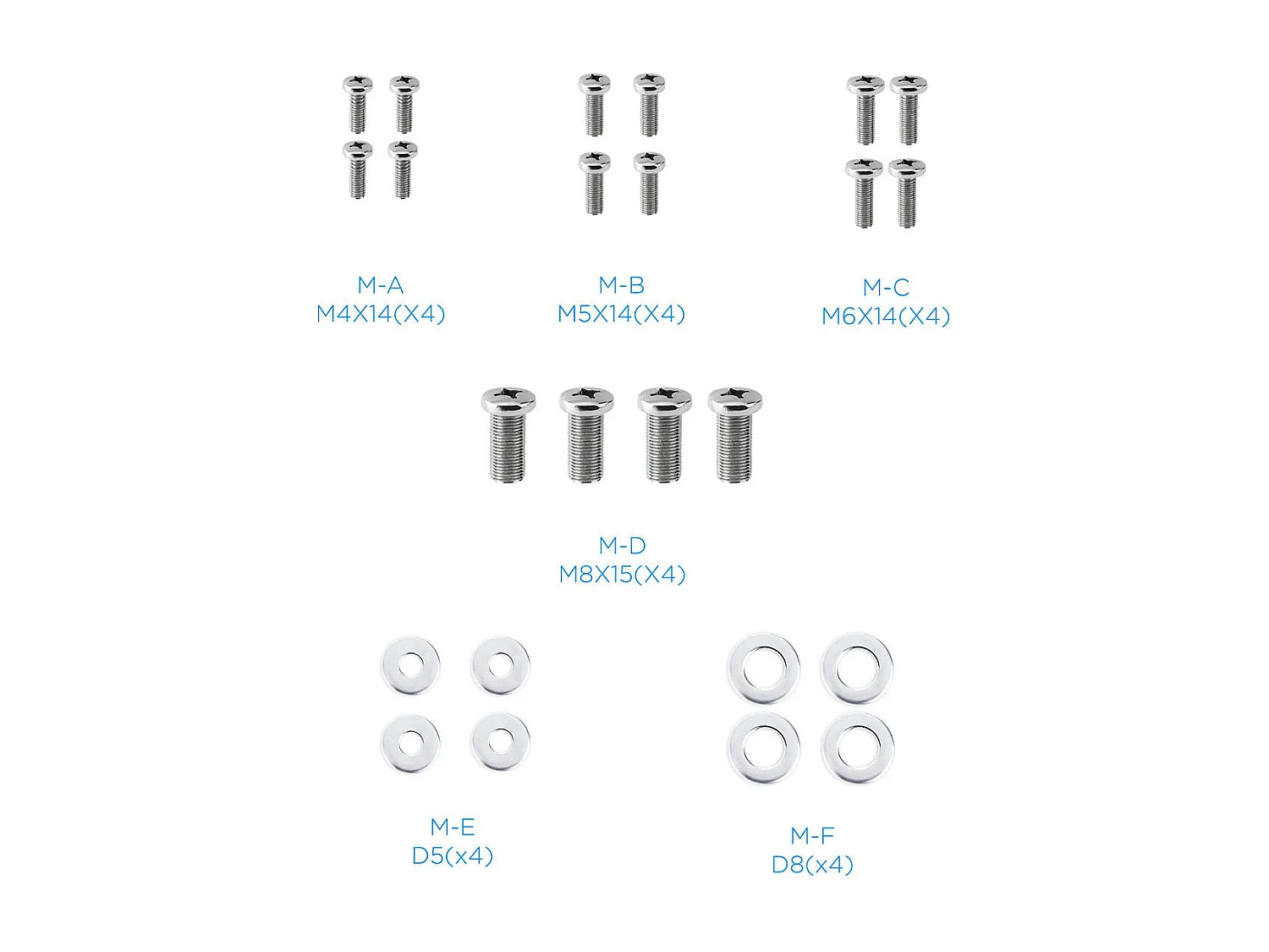 Soporte de TV TooQ LP1044T-B 23''-43'' inclinable negro