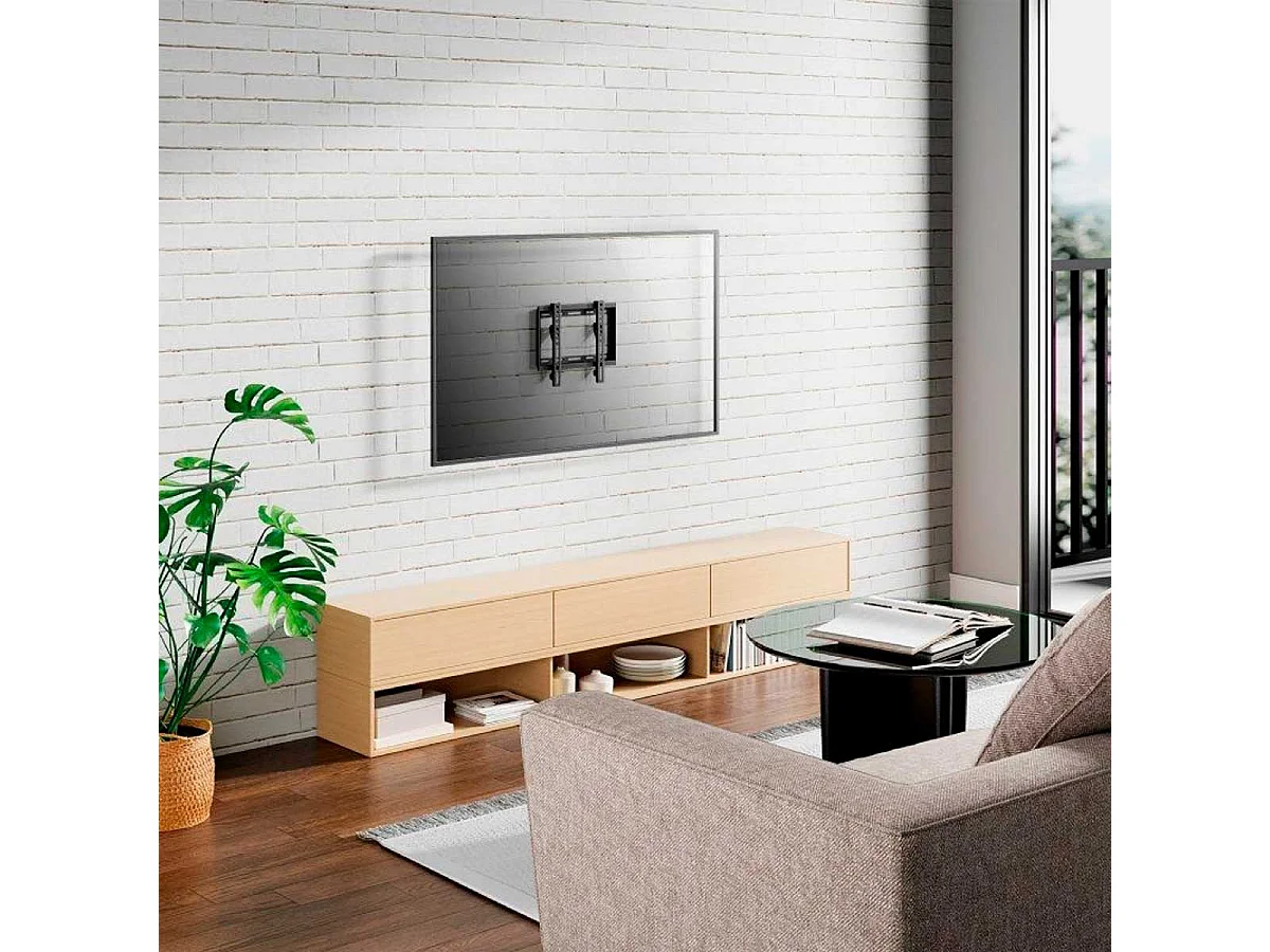 Soporte de TV fijo Aisens WT42F-157 23''-42'' negro