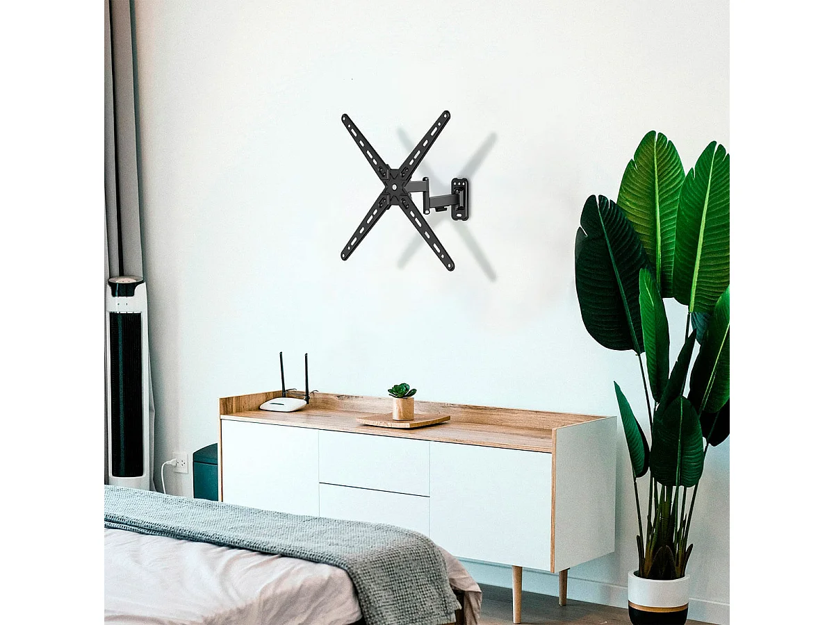 Soporte de TV TooQ LP1356TN-B 13"-55" inclinable y pivotable negro