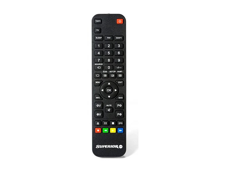 Mando de TV universal Superior negro