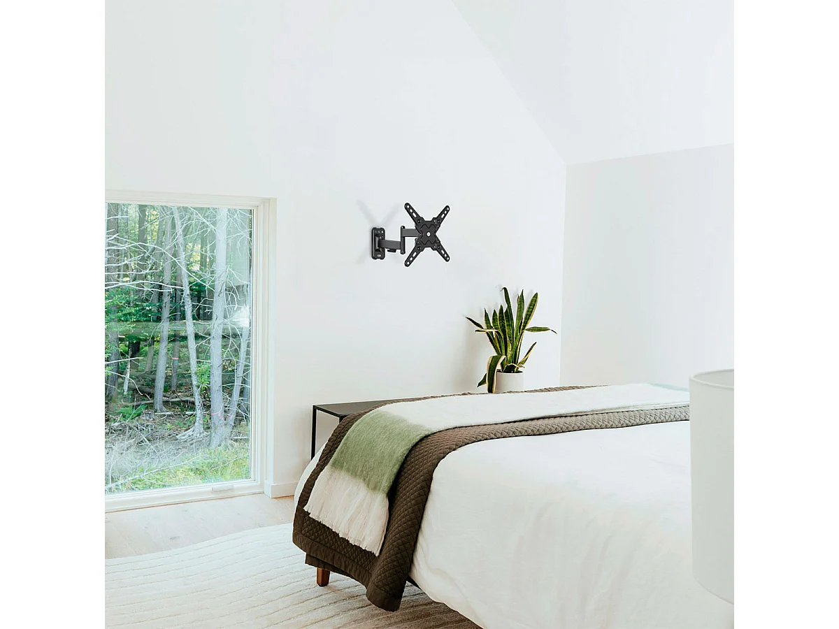 Soporte de TV TooQ LP1344TN-B 13"-43" inclinable y pivotable negro