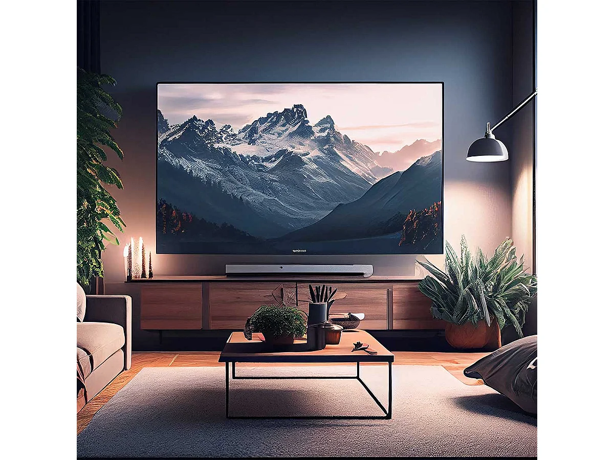 Soporte de TV EDM 30''-60'' con nivel negro