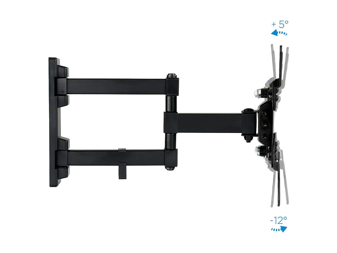 Soporte de TV TooQ LP2142TNL-B 13''-42'' inclinable y pivotable negro