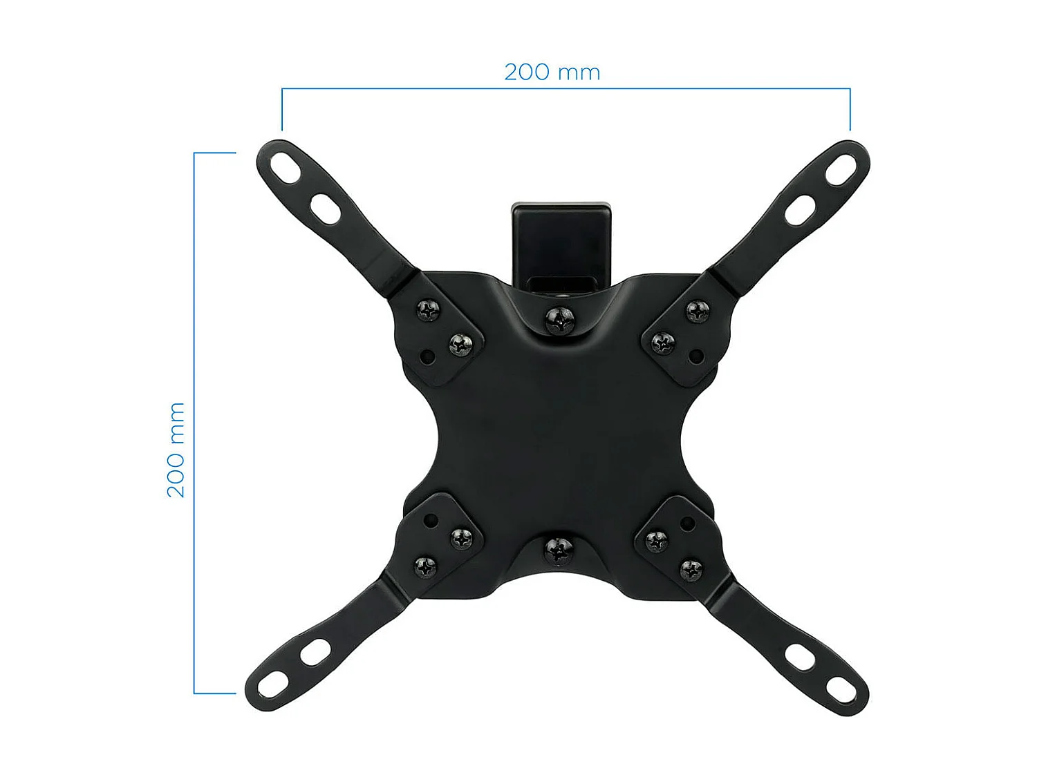 Soporte de TV TooQ LP2042TNL-B 13''-42'' inclinable y pivotable negro