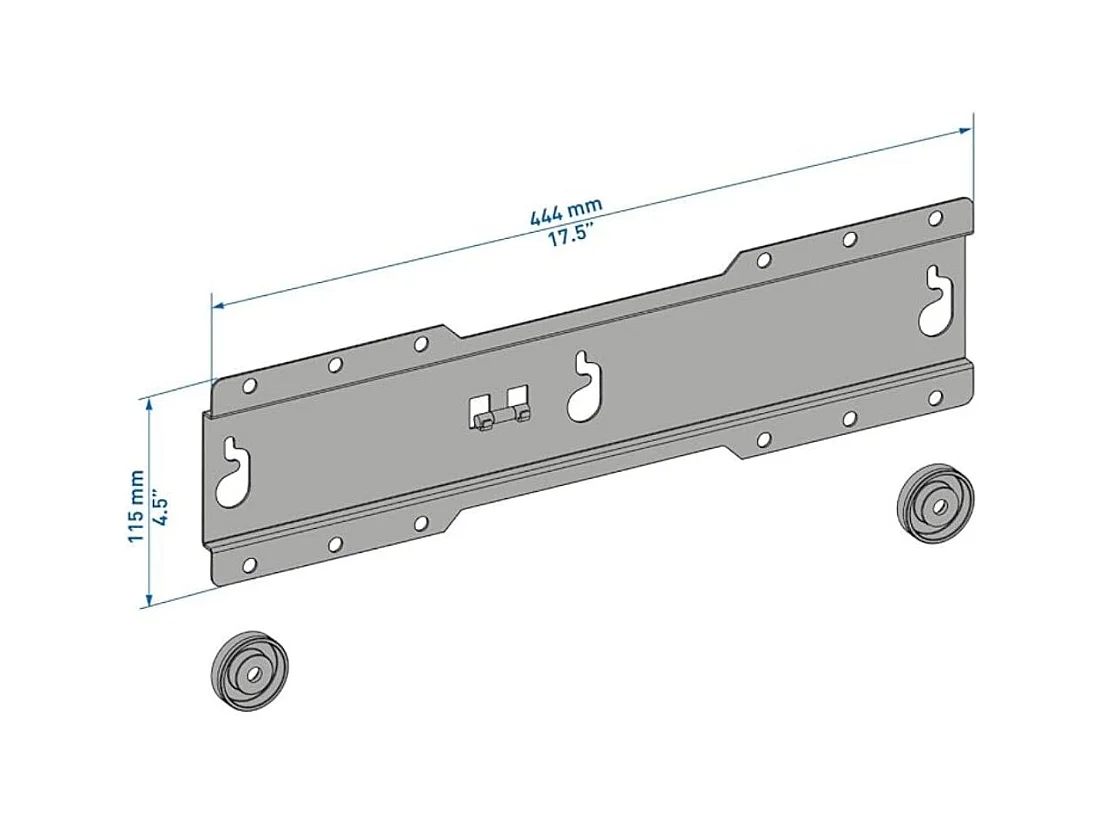 Soporte de TV fijo Meliconi ES400 para pantalla plana 40''-50'' negro