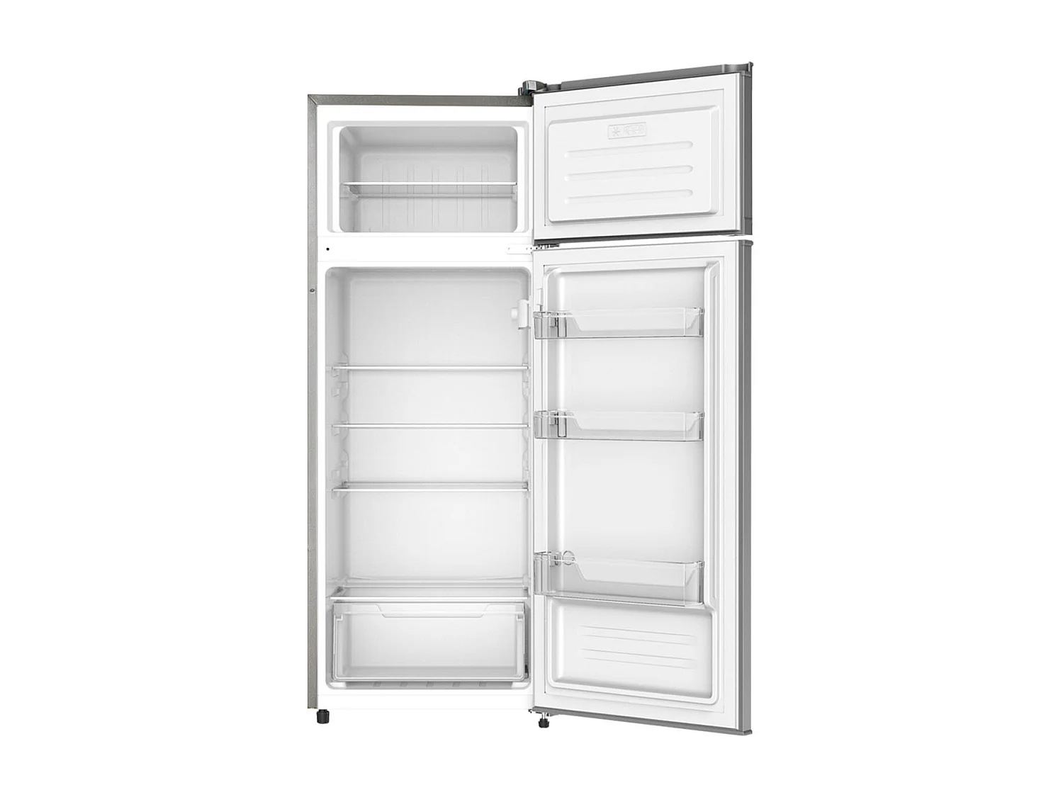 Frigorífico de 2 puertas Infiniton FG-221X cíclico Defrost 204L F inox 143 cm