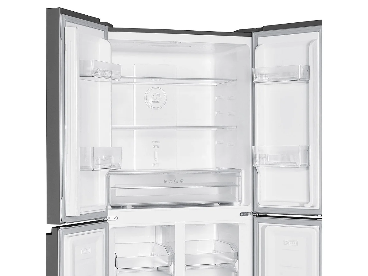 Frigorífico americano Svan S418800ENF 362L No Frost 4 puertas E negro 180 cm