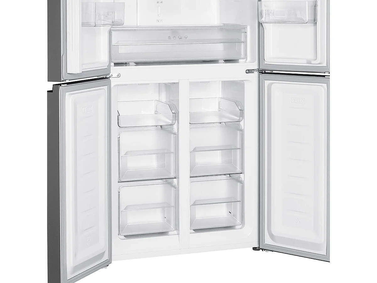 Frigorífico americano Svan S418800ENF 362L No Frost 4 puertas E negro 180 cm