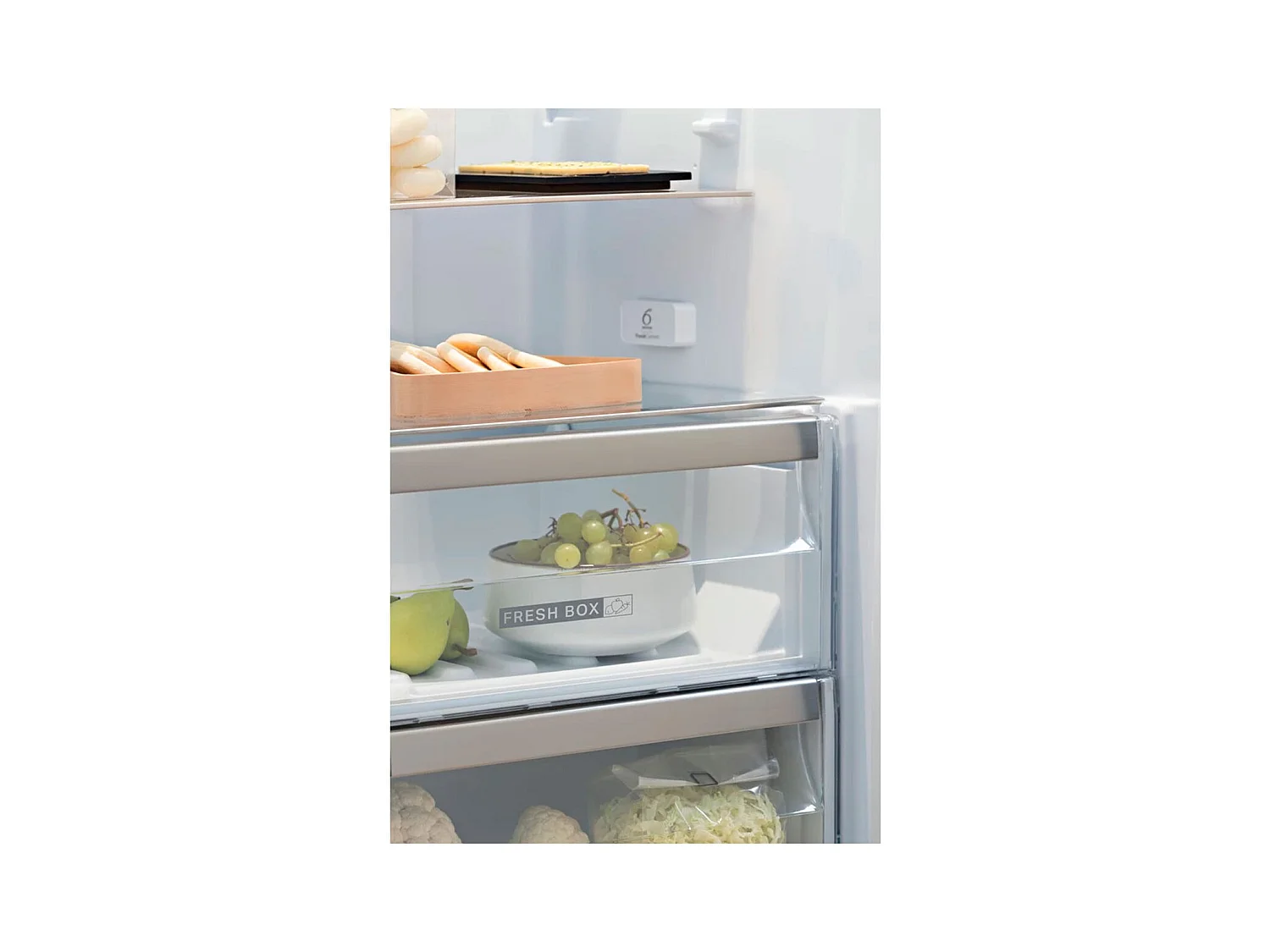 Frigorífico 1 puerta Whirpool SW8 AM2Y WR 2 6th Sense 364L E blanco 187,5 cm