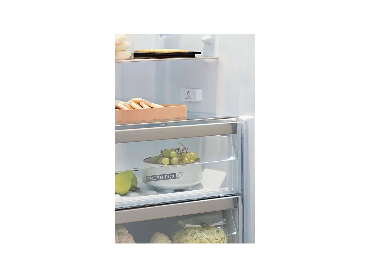 Frigorífico 1 puerta Whirpool SW8 AM2Y XR 2 364L E inox 187,5 cm