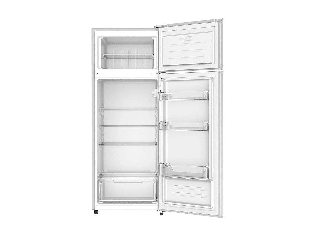 Frigorífico de 2 puertas Infiniton FG-249H 204L cíclico 41dB E blanco 143x54,5x52,5 cm