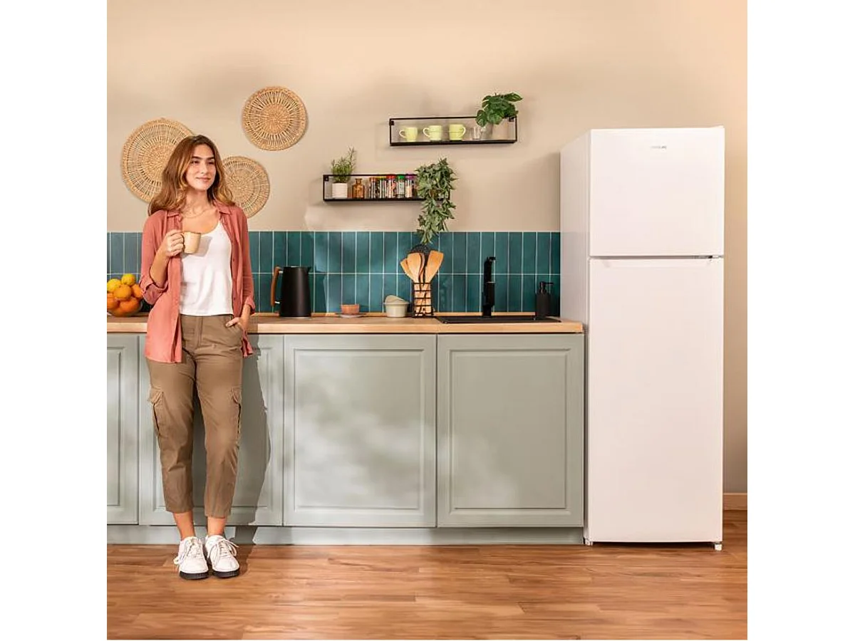 Frigorífico 2 puertas Cecotec Bolero CoolMarket 2D Defrost 261L E blanco 169 cm
