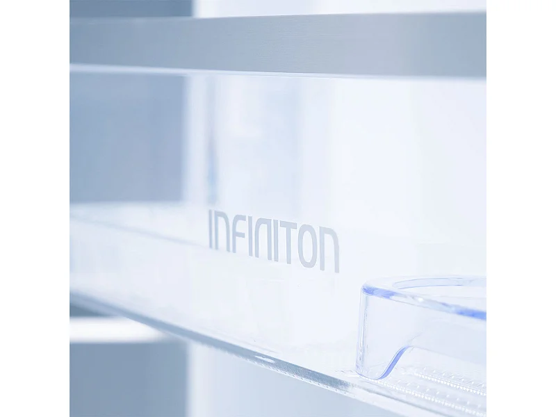 Frigorífico americano Infiniton SBS-503A77XED Total No Frost 503L dispensador de agua E inox 176,8 cm