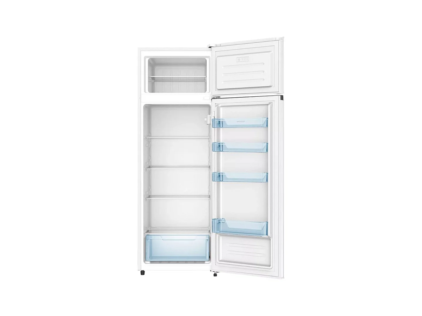 Frigorífico doble puerta Infiniton FG-239D16WEV1 cíclico 239L E blanco 160 cm