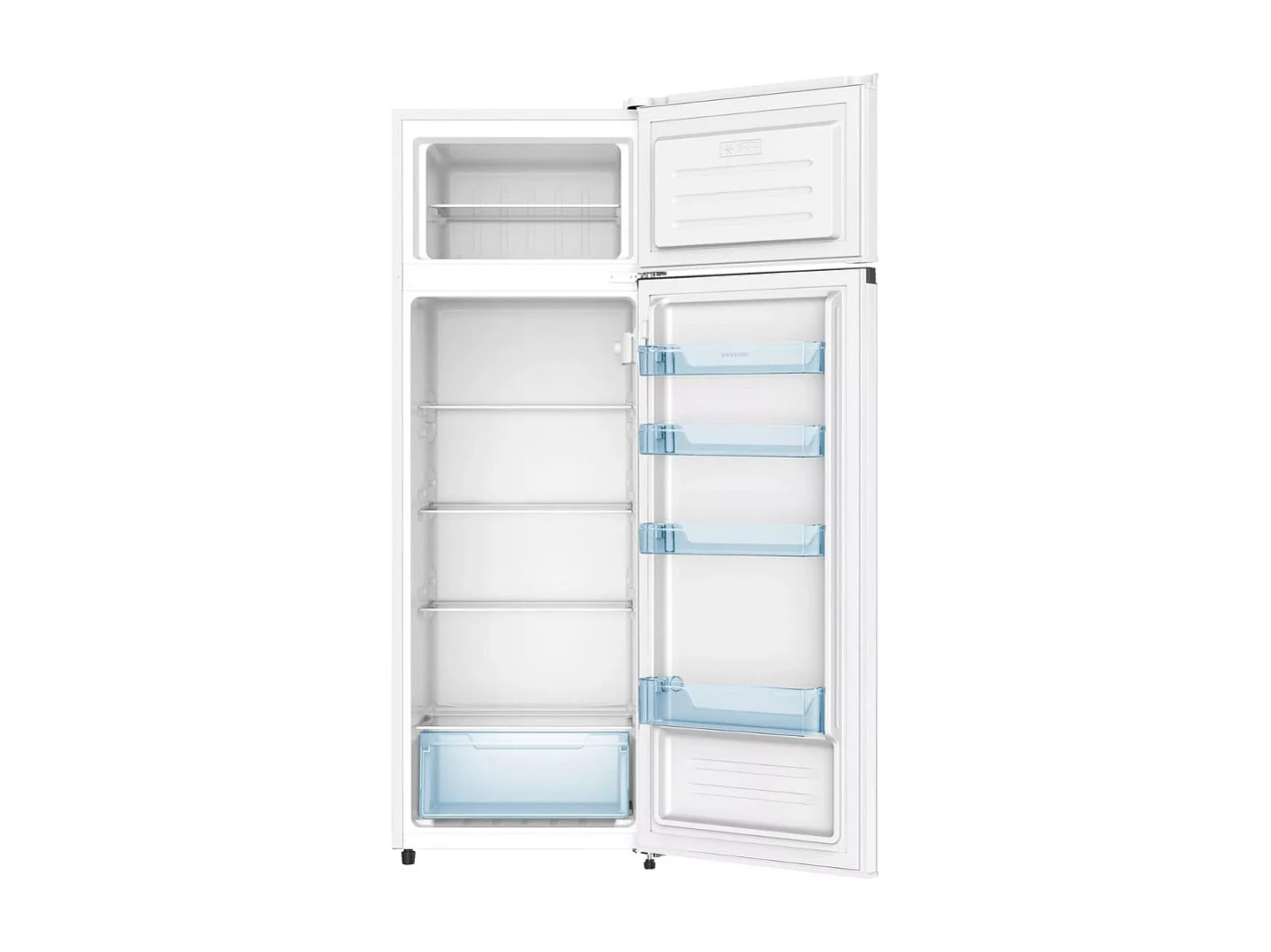 Frigorífico doble puerta Infiniton FG-239D16WEV1 cíclico 239L E blanco 160 cm