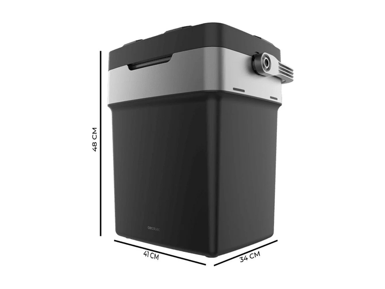 Nevera portátil Cecotec Bolero TravelCooling 29L eléctrica D negro