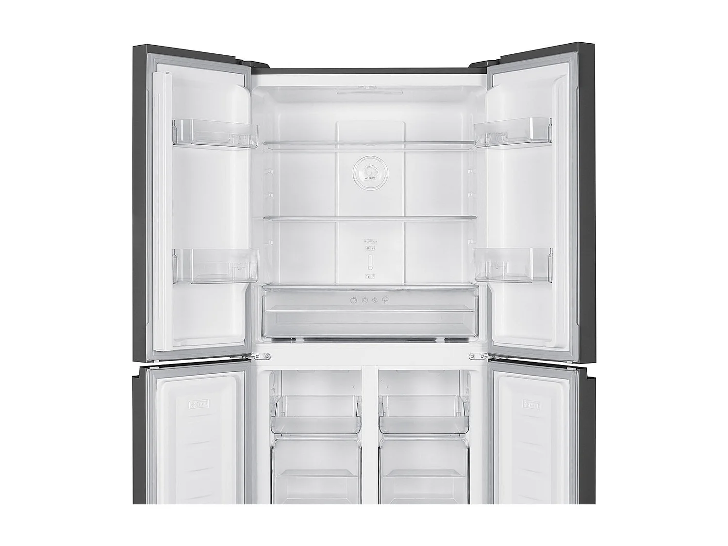 Frigorífico americano Svan S418800ENF 362L No Frost 4 puertas E inox 180 cm
