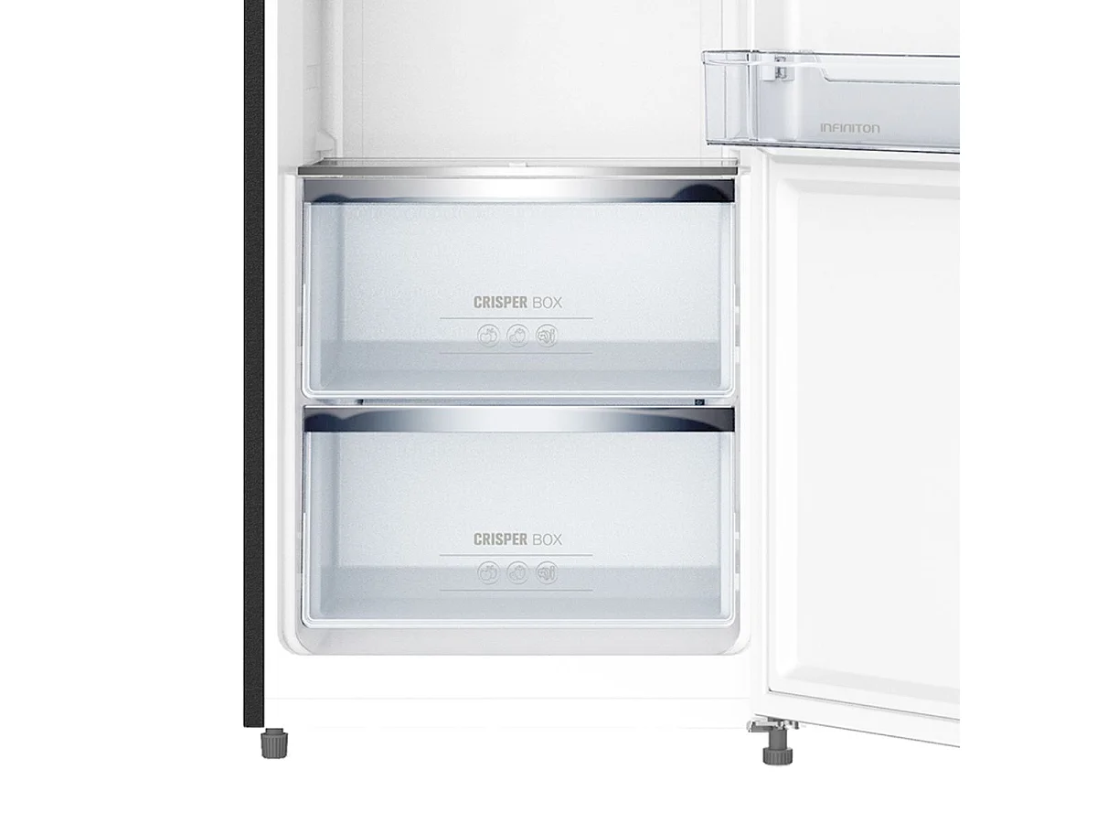 Frigorífico una puerta Infiniton CL-360L85XEN No Frost 375L E inox 185 cm