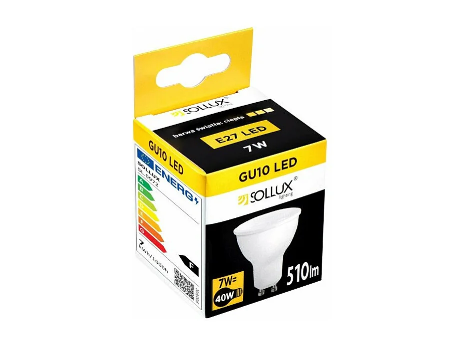 Ampoule LED GU10 3000K 7W 510lm