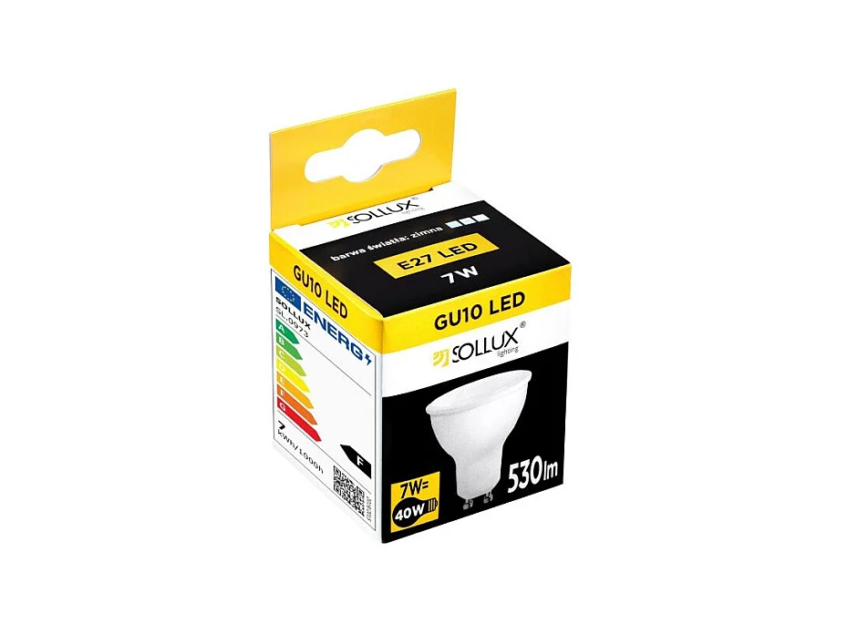 Ampoule LED GU10 4000K 7W 530lm