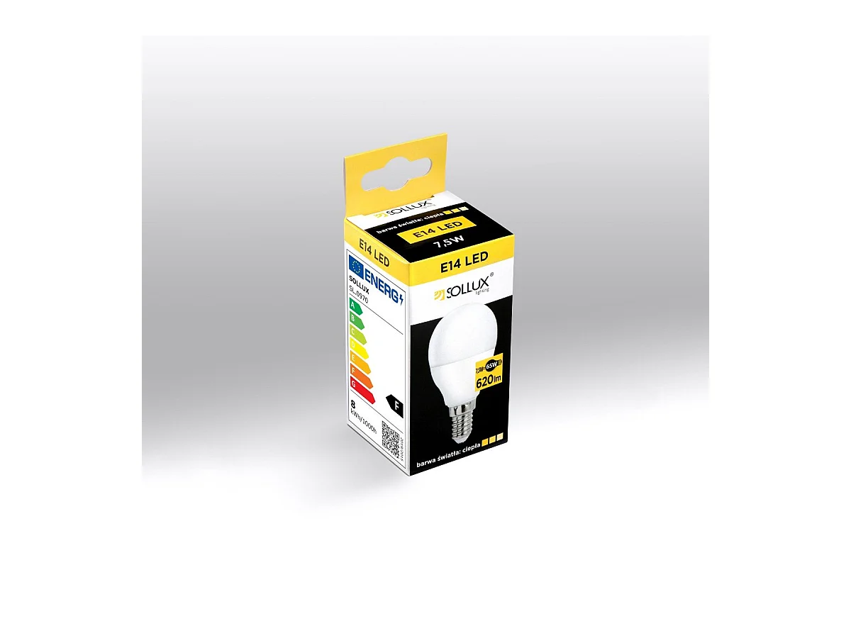 Ampoule LED E14 3000K 7,5W 620lm