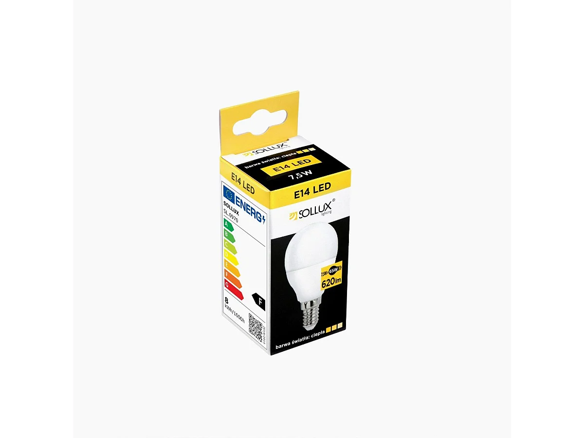 Ampoule LED E14 3000K 7,5W 620lm