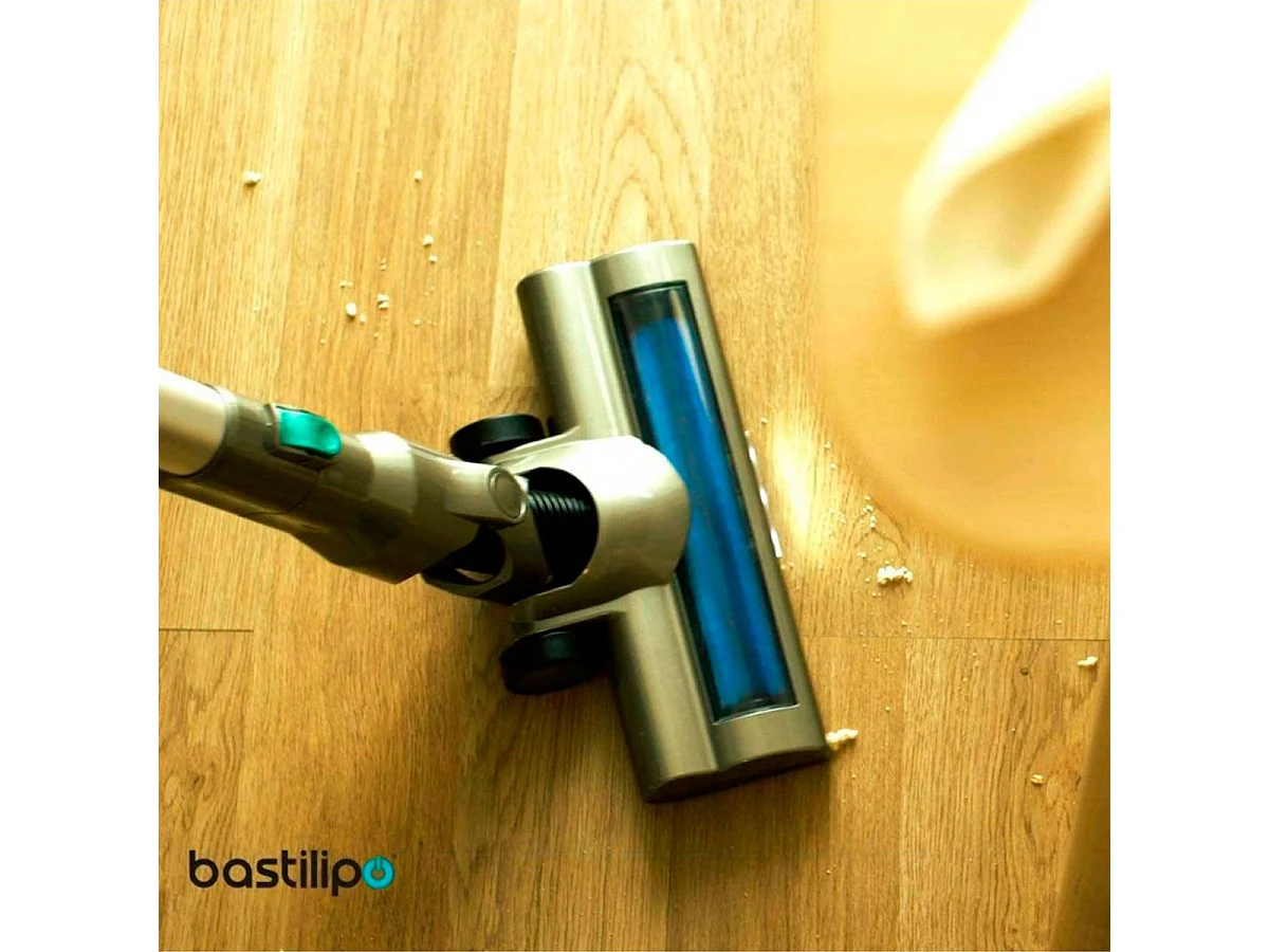 Aspirador vertical Bolero Thunderbird 22.2V Bastilipo 120W 8kPa 2 en 1 negro/azul