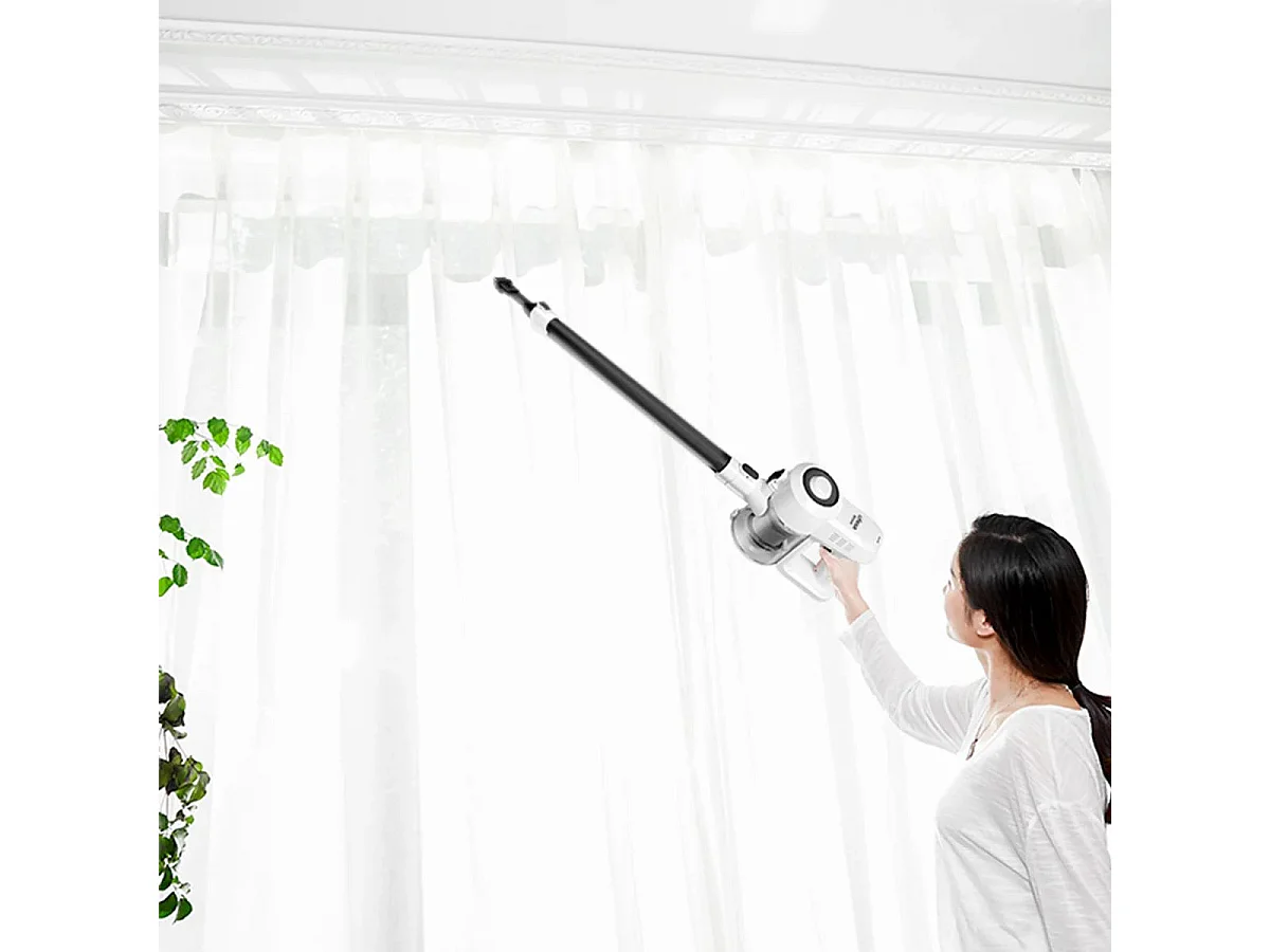 Aspirador escoba Ufesa Ártica 13500W 2 velocidades blanco/negro