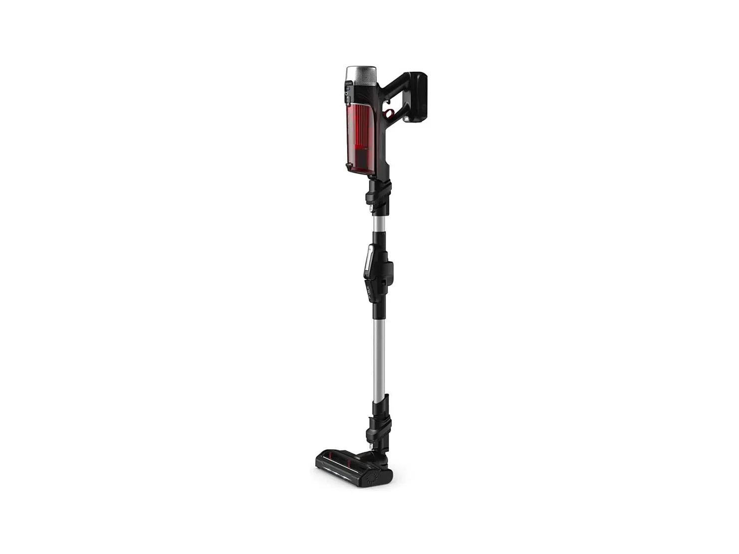 Aspirador escoba Rowenta RH2077 250W recargable con accesorios negro/rojo