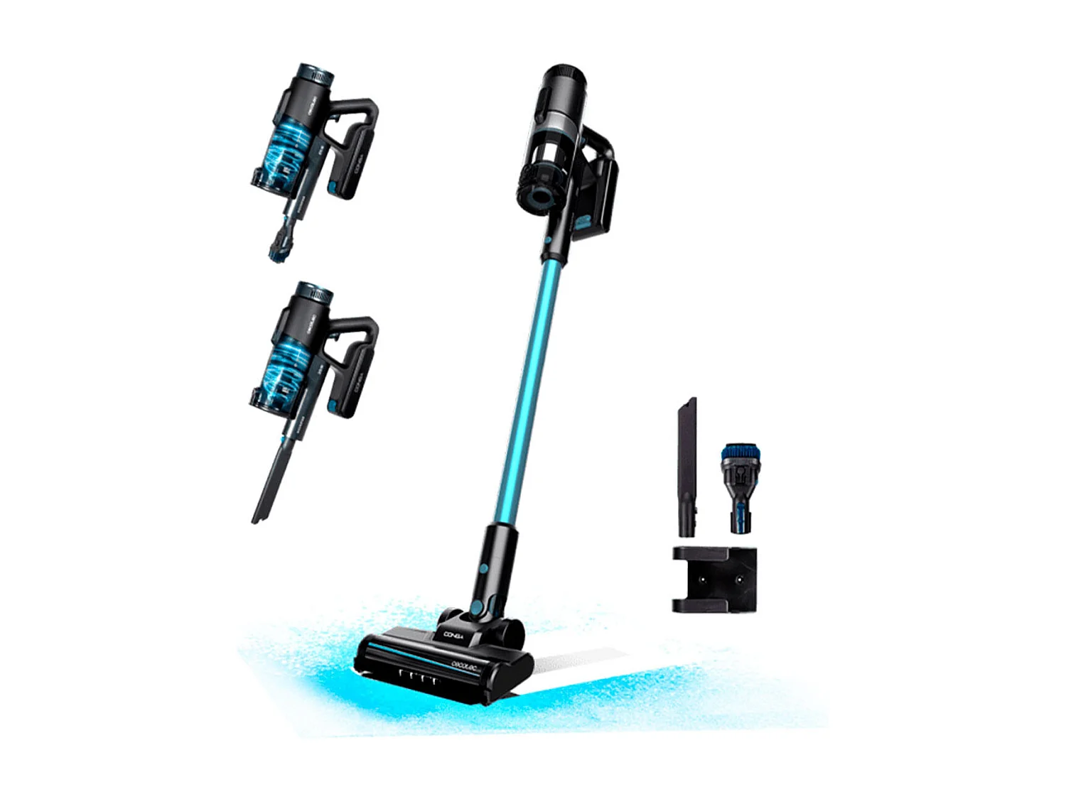 Cecotec 08422 Aspirapolvere Senza Filo Senza Sacchetto Nero