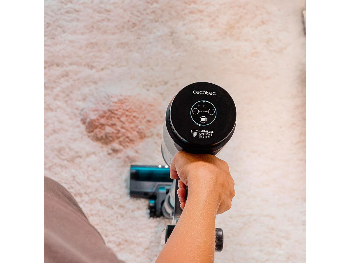 Cecotec 08422 Aspirapolvere Senza Filo Senza Sacchetto Nero