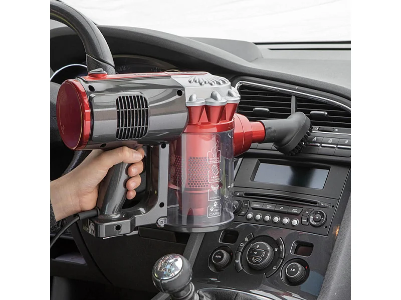 Aspirador vertical Ariete Evo 2761 600W 0,5L con cable rojo