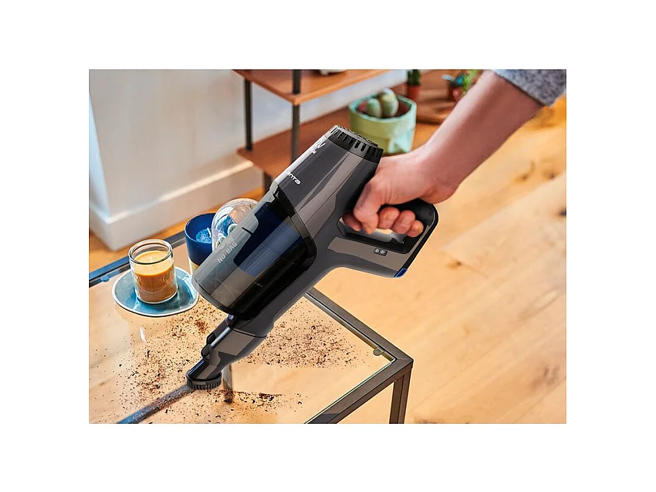 Aspirador vertical Rowenta X-Pert 3.60 Flex Animal 3 en 1 22V gris oscuro 110x21,5 cm