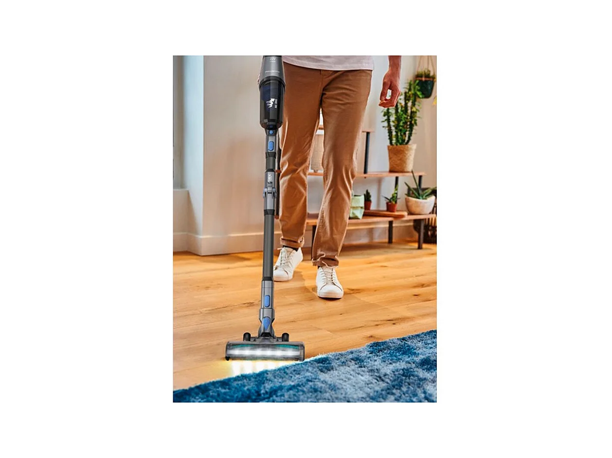 Aspirador vertical Rowenta X-Pert 3.60 Flex Animal 3 en 1 22V gris oscuro 110x21,5 cm