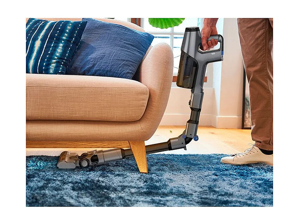 Aspirador vertical Rowenta X-Pert 3.60 Flex Animal 3 en 1 22V gris oscuro 110x21,5 cm