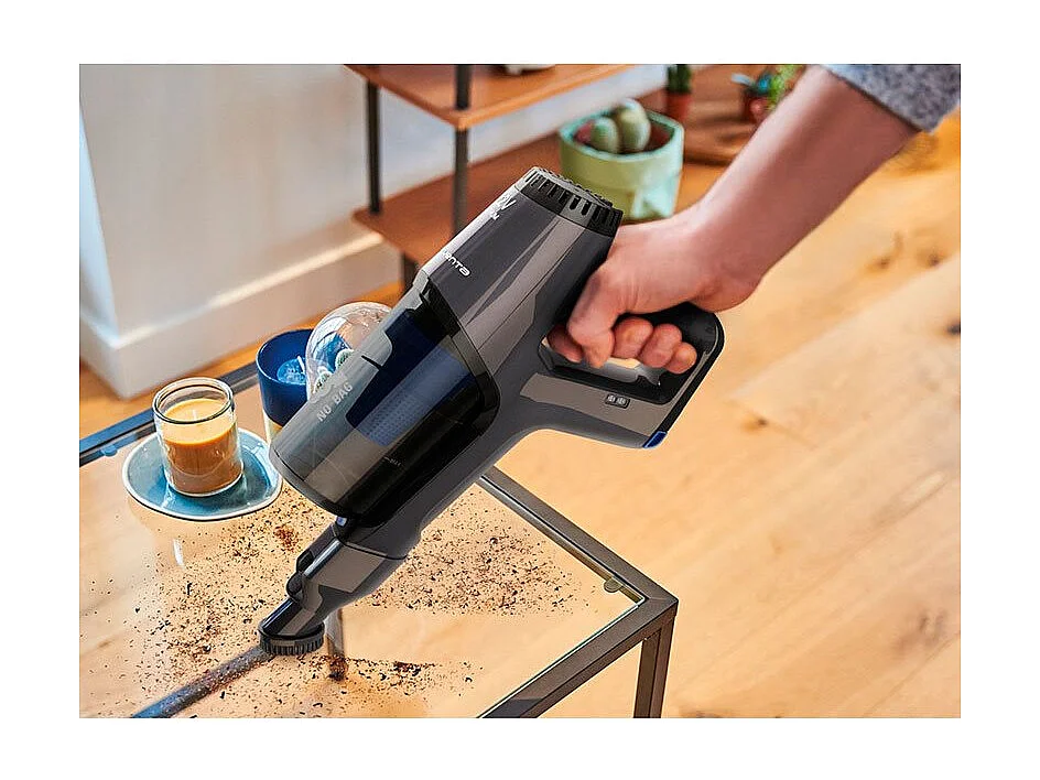 Aspirador vertical Rowenta X-Pert 3.60 Flex Animal 3 en 1 22V gris oscuro 110x21,5 cm